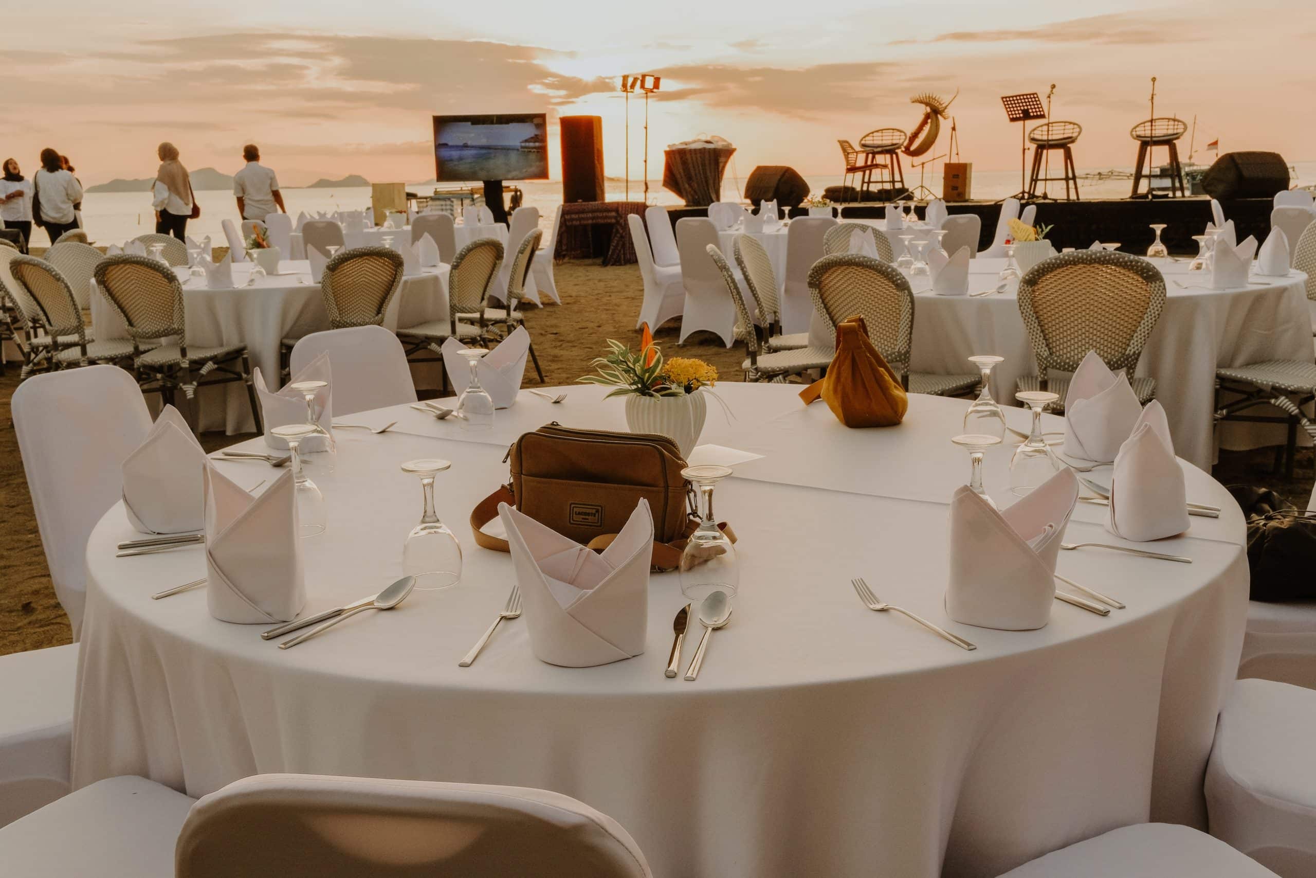 Guests at a corporate event